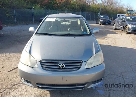 2003 Toyota Corolla Le from USA, damaged, VIN JTDBR32E432010354